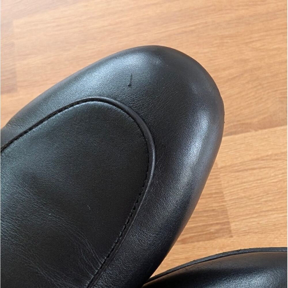 Gucci Princetown Leather Mule Loafer Slipper Womens EU 38/US 8 Black Italy Flat - Picture 4 of 12